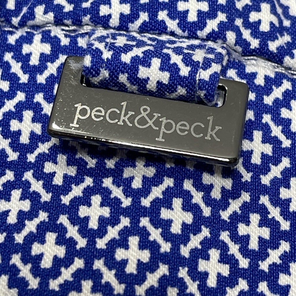 Peck‎ & Peck Women’s Blue Patterned Print Pull On Pants Size 10 - Picture 4 of 6